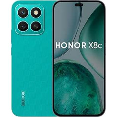 HONOR X8c Smartphone 8GB RAM 256GB ROM 6.7 Inch AMOLED 120Hz Display, 108MP Camera, Android 15, Dual SIM, 5000mAh Battery, 35W Quick Charge, Google Play (Marrs Green)