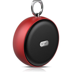 V-TAC VT-6211 Portable Bluetooth Speaker - Compact - Rood