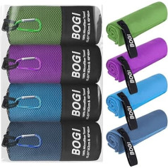 BOGI Microfiber Towel, Quick Drying, Soft, Lightweight, Fitness Towel, Super Absorbent and Ultra Compact, Microfiber Towel