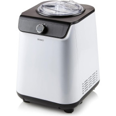 Primo PR401IM Professional Ice Cream Machine for Compressor | Makes Delicious Ice Cream in Less Than One Hour | 1L | 100W | White