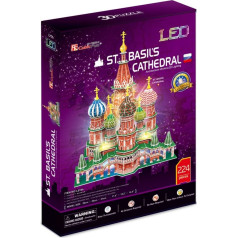 3d rezultātā puzzle Svētā bazilija katedrāle