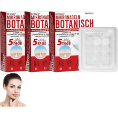 GFOUK Microneedles Botanical Skin Appendage Removal Patch, GFOUK Microdarts Tag'Gone Skin Patches for Skin Tag Removal, Micro Pimple Patches, Anti-Acne Plasters for All Skin Types (3)