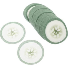 GALPADA Pack of 200 Cucumber Eye Pads Made of Breathable Non-Woven Fabric, Skin-Friendly and Moisturising for Women for Gentle Eye Care Against Dark Circles and Wrinkles for Travel and