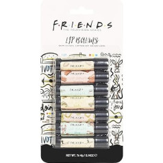 Paladone Friends TV Show 7 Day Flavored Lip Balm - Seven Twist Up Lip Balm