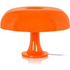 Baladais Mushroom Lamp, Orange Mushroom Lamp, Table Lamp with 3 Adjustable Colours LED, Mushroom Table Lamp for Modern Lighting for Bedroom, Retro Living Room Decor