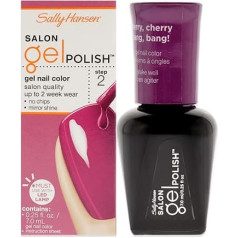 Sally Hansen Salon Pro Gel Cherry, Cherry Bang, Bang, 0.25 Fluid Ounce by Sally Hansen