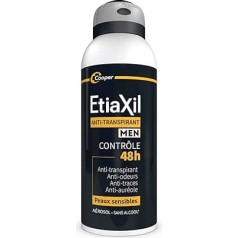 ETIAXIL Deodorant for Sweating - For Men - Moderate Sweating - Armpits - Control 48 Hours - Aerosol - 150ml