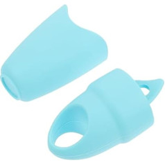 DOITOOL 3 Pieces Ice Massage Tool Reusable Massage Silicone Ice Mould Tools Eye Massager Massage Roller Hand Massager Woman Massager Rolling Massager for Face