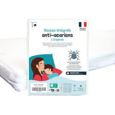 PharmaHousse - Full Mite Proof Mattress Cover - Medical Grade - 10 Year Warranty - Barrier Cover Without Treatment or Coating
