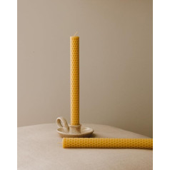 Goldrick 4 Beeswax Candles, 100% Beeswax, Natural and Handmade Candle - Natural Living