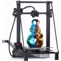 LONGER 3D Printer LK5 Pro, Large Print Size 30 x 30 x 40 cm, 3D Printer with 4.3 Inch Touch Screen, Open Source, Improved Double Blower Kit, 0.1 mm Precise, 32-Bit Motherboard
