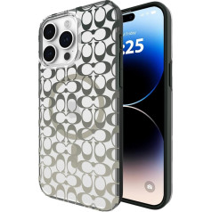 Coach iPhone 14 Pro Max Case Compatible with MagSafe - Signature Ombre Deep Forest