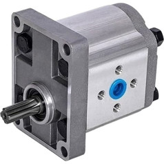 KIRANDY Gear Pump Hydraulic Gear Pump, Oil Pump CBN-F310/314/316/20/25, Small High Pressure Oil Pump Head (Color : CBN-F310 Spline Left)