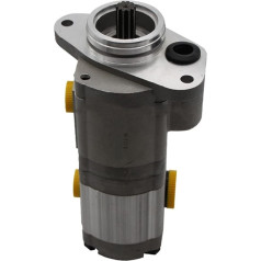 KIRANDY Gear Pump Hydraulic Gear Pilot Pump Assembly for EX100-2 EX120-2 EX200-2 EX220-2 Excavator Repair Spare Parts