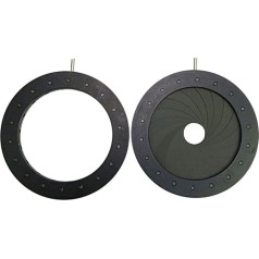 Mikroskop-Zubehör-Set Objektträger-Vorbereitungskamera Blendenverstärkungsdurchmesser Zoomblende Kondensor Kameraobjektiv Mikroskop-Zubehör