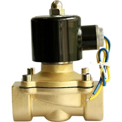 Elektrische Wasserventile, 12 V, 24 V, 2,5 cm, 3,8 cm, normalerweise geschlossen für Gartenbewässerung (2,5 cm, BSP_240 VAC)