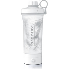 Arendo - Protein Shaker Electric 700 ml - Protein Shaker with Battery - BPA Free - Drink Mixer to Go - Premium Protein Shaker - Dishwasher Safe - for Yoga Fitness Sports