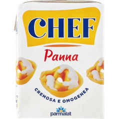 6 x Parmalat Panna chef cream per cucinare cooking cream for chef 200 ml