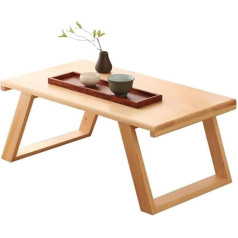 Zlsnoble Coffee Table Coffee Table Window Table Balcony Table Japanese Tatami Tea Table Suitable for Kitchen Bedroom Small Dining Table (60 x 35 x 29 cm)