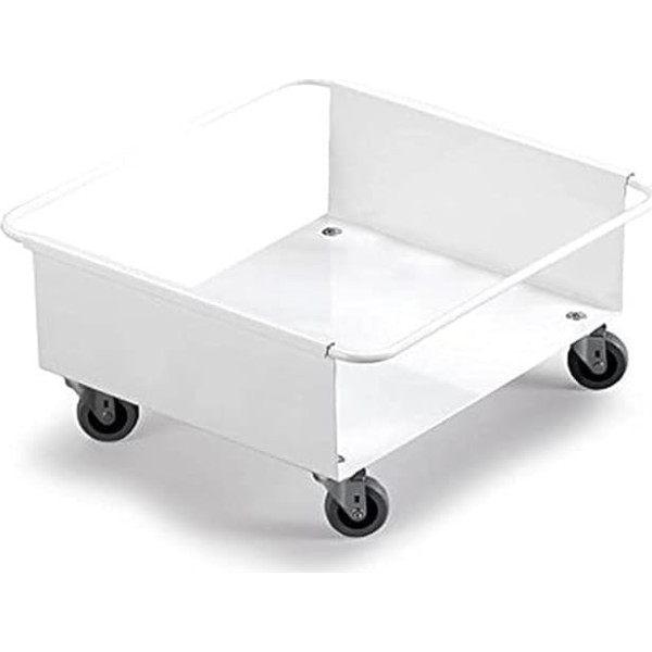 Durable Durabin Trolley 90 Litre - White