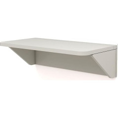 Usmgwpbn Schwebender, an der Wand montierter Klappschreibtisch mit Stauraum, ideal für Arbeitszimmer und Büro, Schlichter, klappbarer Holztisch für Wohnzimmer, Balkon, Badezimmer oder Wasch