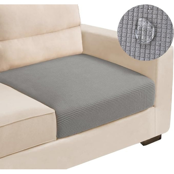 ‎Topyumh TOPYUMH Wasserabweisender Sofakissenbezug, Stretch-Couchbezüge, separater Rückenlehnenbezug für L-förmige Sofa-Schonbezüge für Hunde und Haustiere