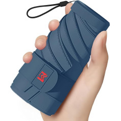 Moorrlii Travel Mini Umbrella for Purse with Case Small Compact UV Protection Sunlight Small Pocket Umbrella with Case for Women Girls