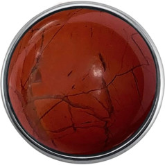 Eligo Jewellery 18 mm Click Button Brown Topaz Natural Stone Chunk for Eligo 18 mm Chunk Bracelets