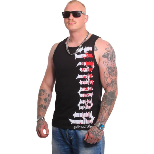 Yakuza Men's Bloodbrand Slim Tank Top Shirt