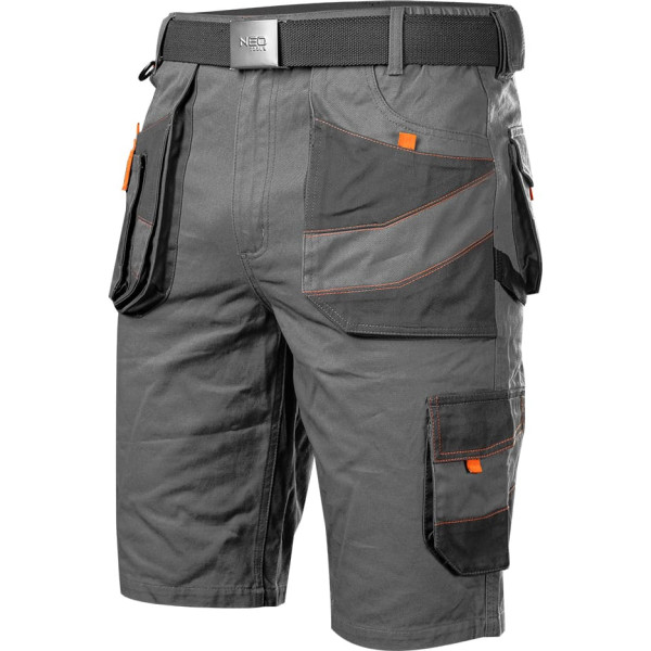 Neo Tools Īsās īsās bikses COTTON Slim, 100% kokvilna, izmērs M