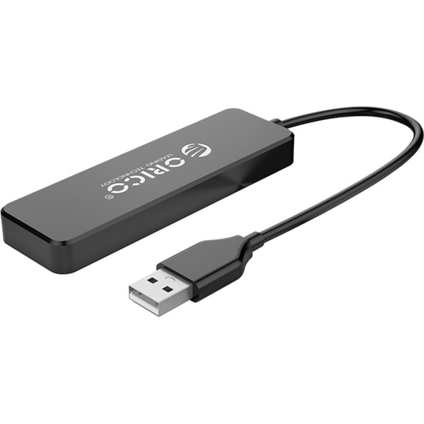 Orico Centrmezgls FL01 USB-A uz 4x USB-A sadalītājs - melns