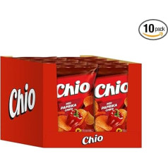 Chio Chips Red Paprika, Pack of 10 (10 x 150 g)