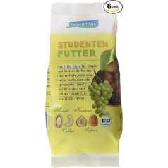Reformhaus Organic Student Food, Pack of 6 (6 x 200 g)