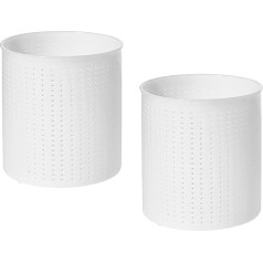 2 x Cheese Moulds 12 x 13.5 cm - 1 kg - Cheese Moulds | Basket | Cheese Making | Lab