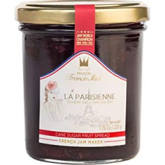 Francis Miot - Confiture artisanale - Handmade Fruit Spread 'La Parisienne' with Strawberry, Sour Cherry and Poppy Flavour - 220 g