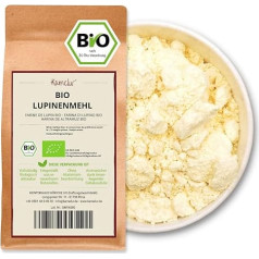 Kamelur Organic Lupine Flour (1 kg) Flour from Toasted Organic Lupins without any Additives