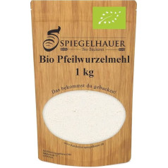 Organic Arrowroot Meal, 1 kg, Arrowroot Powder, Arrowroot Starch, Tasteless Binder, Egg Replacement