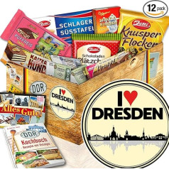 I Love Dresden/Schoko DDR Basket/Dresden Birthday Surprise