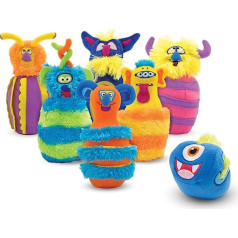 Melissa & Doug 12210 Monster Plush 6-Pin Bowling Game with Carrying Case