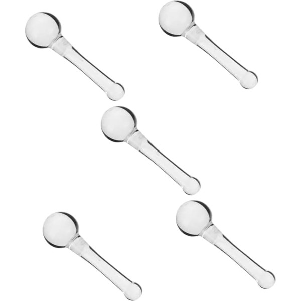 Pack of 5 Grinding Pestle Coffee Roaster Mixer Mascara Shield Abrasive Rubber Electric Coffee Pestle Grinding Rod Pigment Grinding Rod Grinder Manual Colour Grinding Rod