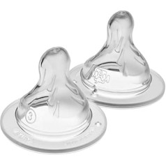 Mam Nipples Fast Flow 4+Months Pack of 2