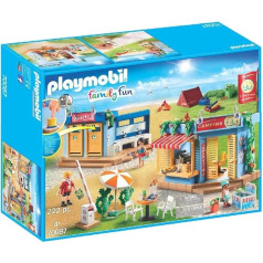 PLAYMOBIL Family Fun 70087 Large Camping Site, Age 4 Years and Up