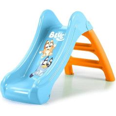 FEBER - First Slide Bluey Children's Slide, Small Size, with Hose Opening to Convert to Water Slide, for Boys and Girls from 1 Year Old FAMOUS (FEU1000)