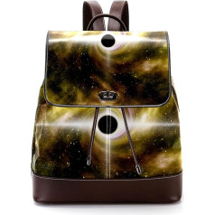 Personalisierte Schultaschen Büchertaschen für Teenager, fantastisches Himmelsmuster, Mehrfarbig, 27x12.3x32cm, Rucksack Rucksäcke