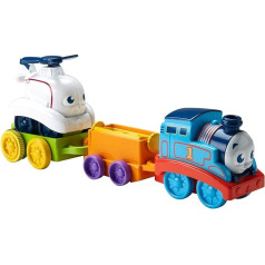 Thomas & Friends FKM91 My First Roll and Spin Rescue Thomas, Thomas the Tank Engine My First Toy Engine, Toy Train for Toddlers