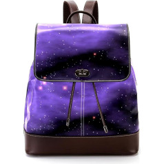 Personalisierte Schultaschen Büchertaschen für Teenager, fantastisches Himmelsmuster, Mehrfarbig, 27x12.3x32cm, Rucksack Rucksäcke