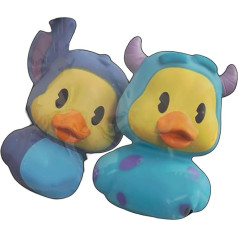 Just Play Rubber Ducks - Duckalooz, Stitch and Sully Bath Toy