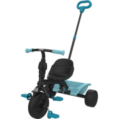 TP Toys 4 in 1 Trike, Dino Discovery, Adjustable and Evolving Ride for Ages 10-36 Months, Parental Lock, Safety Features, UV Sunshade, Shock-Resistant Wheels