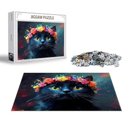 Puzzle Wolf Puzzle 1000 Pieces Landscape Wooden Puzzle Adults, Premium Quality Classic Wooden Educational Game, Classic Fun Jigsaw Adults, Challenging Game Jigsaws for Home Decor Gift x-933