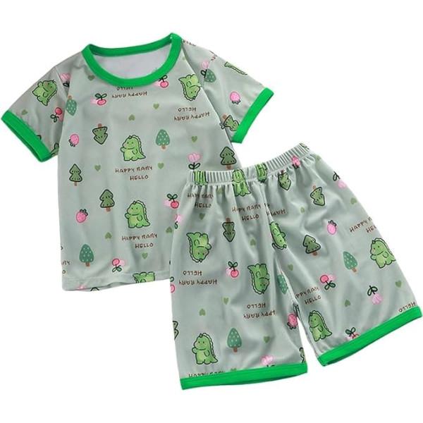 Clothing Sets for Boys Cute Printed Children's Set Short Sports T-Shirt and Shorts Football Outfits Toddler Long Sleeve Shirt with Trousers Gifts Teenagers